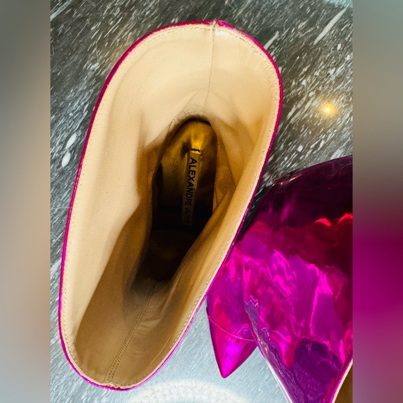 ALEXANDRE VAUTHIER Alex Toe Low LeatherBoots US8 UK5EU38 suitablefor narrow feet - Picture 3 of 11